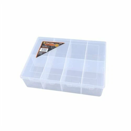 Tactix 8 Compartment Storage Box Organiser - 35.5cm x 9.5cm x 27.4cm - image 1 of 1