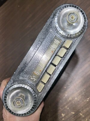 Radio AM cromada Edsel Citation 1958 tablero completo 501478 85SE Ford Foto 1 de 4