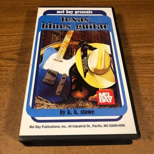 Texas Blues Guitar VHS VCR Video Tape Used Music K.K. Stowe Mel Bay - Picture 1 of 6