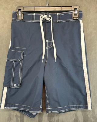 Pantalones cortos Place Board para niños - Niños XL - Azul - Traje de baño (843) Foto 1 de 4