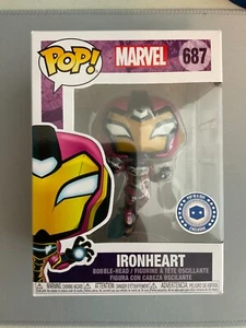 Funko Pop! Marvel IronHeart #687 Pop In A Box Exclusive - Picture 1 of 2