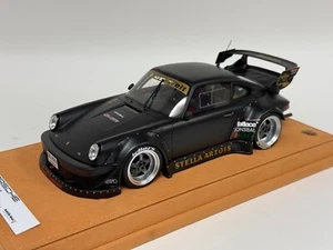 1/18 GT Spirit Porsche 911 ( 964 ) RWB Stella Artois Black GT918 AB1130 Custom - Picture 1 of 9