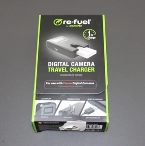 Digipower RF-TC-55C Digital Camera Travel Charger for Canon Batteries BLACK - Picture 1 of 9
