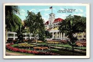 Postkarte Gärten Royal Poinciana Hotel Palm Beach Florida - Bild 1 von 2