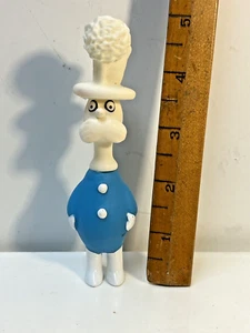 Dr. Seuss Solla Sollew Doorman Kunststoff PVC Figur 5" blau weiß Figur Spielzeug - Bild 1 von 3