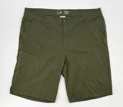 Pantalones Cortos Mountain HardWear Para Hombre 28 Verde Chino Resistente Exterior Senderismo Bolsillos Foto 1 de 4