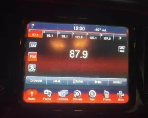 2013-2016 DODGE DART 8.4" Navigation Radio Display Touch Screen GENUINE OEM - Picture 1 of 7