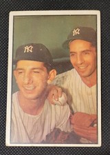 Phil Rizzuto / Billy Martin 1953 Bowman #93 VG+ New York Yankees 