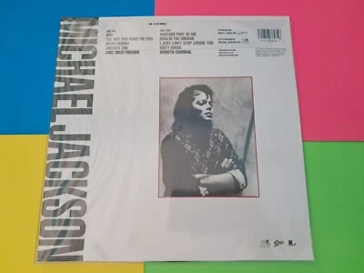 NEW - Michael Jackson - Bad - Vinyl LP - Picture Disc Record - Free ShipN! Foto 1 de 2