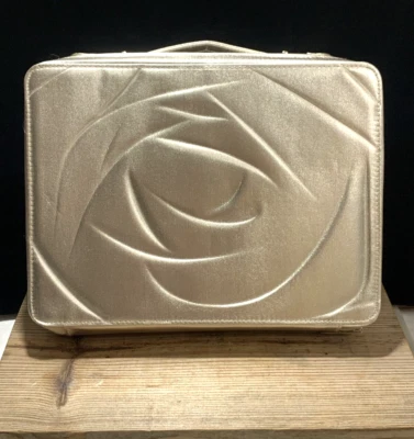 Nuevo Lancome Bolsa de Maquillaje Cosmético Tren Estuche de Viaje Champán Color Dorado Foto 1 de 4