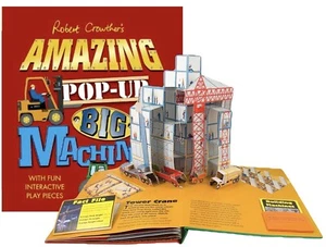 Robert Crowther erstaunliches Pop-up-Buch große Maschinen Erstausgabe selten neu - Bild 1 von 3