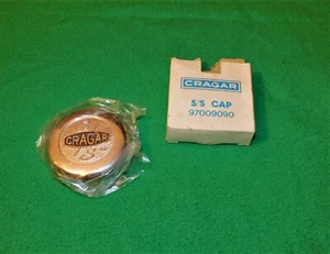 🔥NOS CRAGAR CENTER CAPS CHEVY CAMARO CHEVELLE NOVA PONTIAC GTO CRAGAR WHEEL CAP - Picture 1 of 5