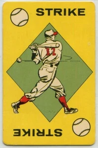 1957 Ed-U-Cards Game #33 Strike - Picture 1 of 2