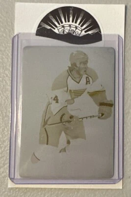 2014-15 Upper Deck Trilogy #86 T.J. Oshie St. Louis 1/1 Yellow Printing Plate - Image 1 of 2