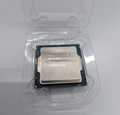 Intel Xeon E3-1230V5 @ 3.4GHz (3.8GHz Turbo), SR2LE, 8MB Cache, 8 GT/S, 4 Cores - Image 1 of 4