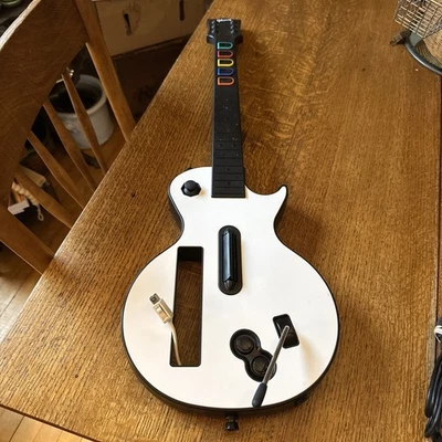 Nintendo Wii Guitar Hero Gibson Les Paul Wireless Controller Free Shipping - Image 1 of 4