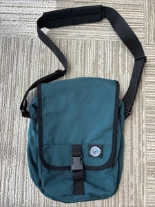 Vintage Eagle Creek Travel Gear Grün Crossbody Schultertasche Unisex Cordura - Bild 1 von 8