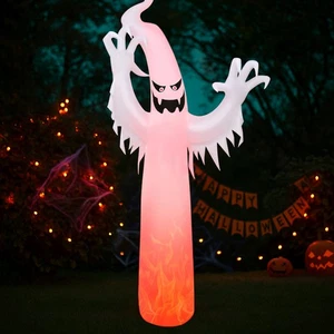 Hivvago Spooky 12 pies Halloween utilería inflable con función de iluminación - Imagen 1 de 3
