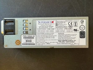 Alimentation redondante SuperMicro PWS-1K62A-1R 1600W 80 Plus - Photo 1/2