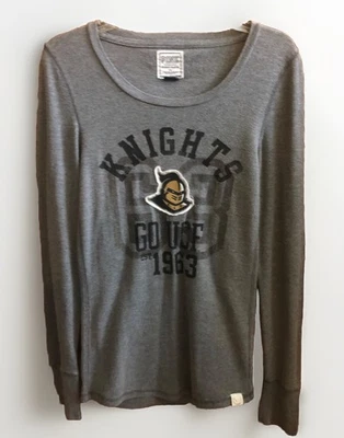 Victoria Secret VS Pink UCF Knights Gray Lightweight LS Crewneck Women’s Large - Image 1 of 4
