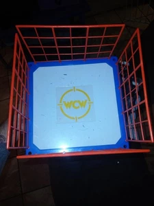 Anillo de lucha libre WCW The Original Toymakers 1994 de colección con 4 piezas de jaula - incompleto - Imagen 1 de 3