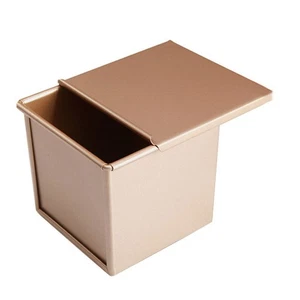 Convenient Square Loaf Pan with Lid for Easy Storage and Transportation - Picture 1 of 10