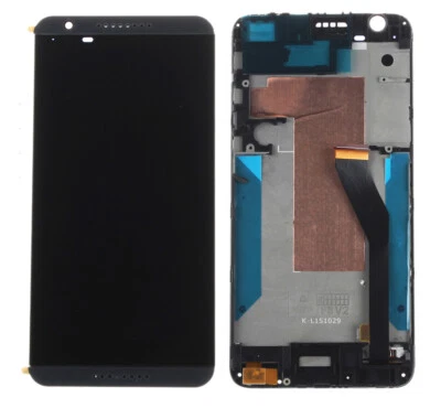 For HTC Desire 820 Touch Screen Digitizer+LCD Display Assembly Full Black Frame - Image 1 of 4