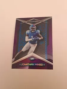 2023 Wild Card Alumination Football 5/15 Jonathan Mingo SP Rookie Card RC - Picture 1 of 6