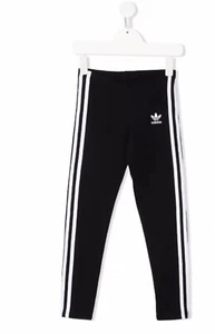 Adidas 3 Stripe Leggings for Girls, Large - Picture 1 of 4