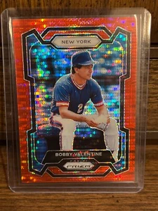 2024 Panini Prizm Bobby Valentine- Red Pulsar Prizm. 280/399 #163 - Picture 1 of 2