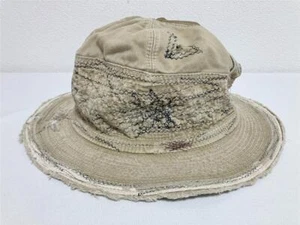 Kapital kountry chino old man and the sea crash remake damage hat beige - Picture 1 of 10