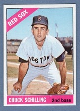 1966 Topps #6 Chuck Schilling (2) NM   G0436