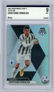Panini Mosaic Serie A 2020 Cristiano Ronaldo plata FR30 - Imagen 1 de 2