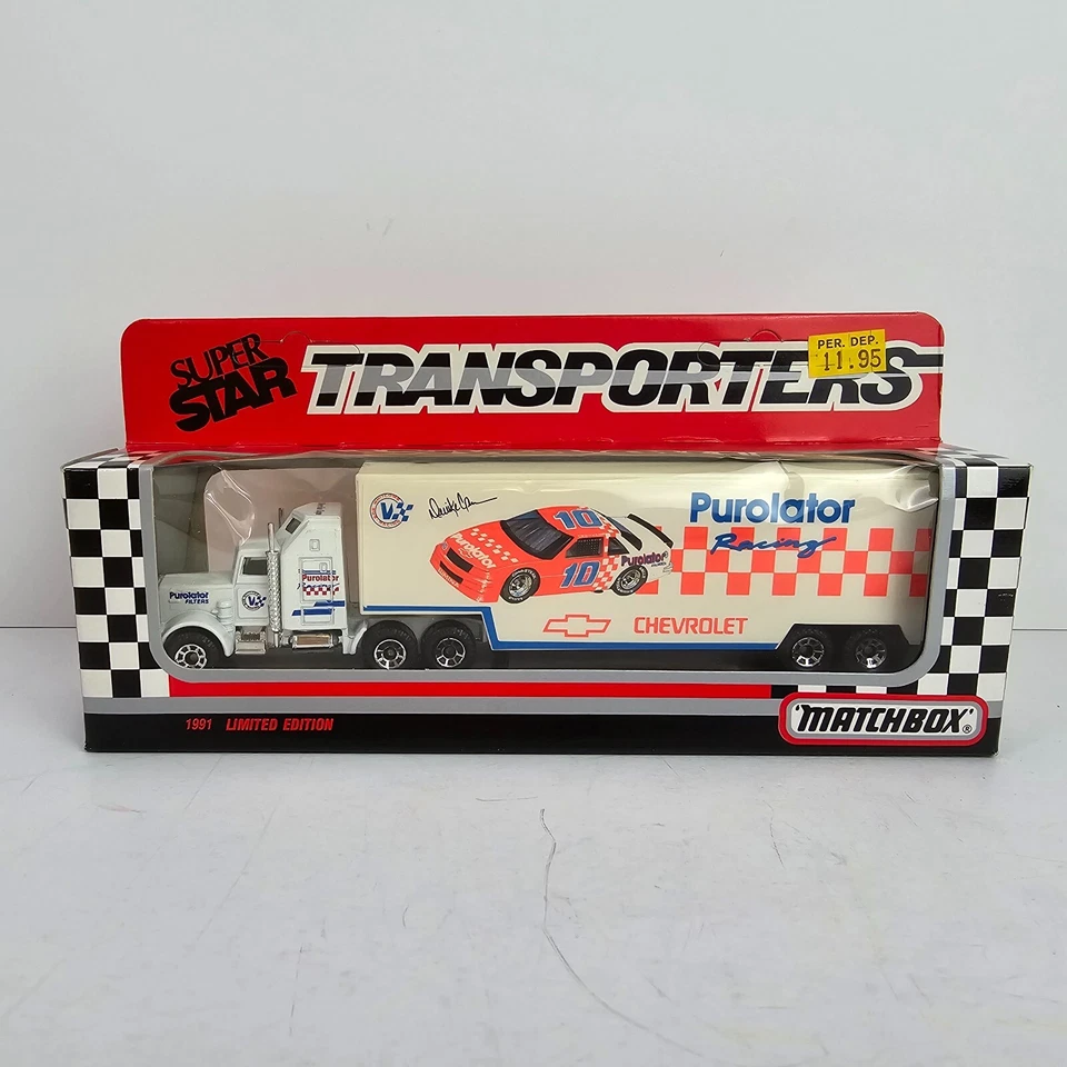 Camión transportador Matchbox Super Star NASCAR 1991 - De colección *** Tú eliges *** Foto 1 de 1