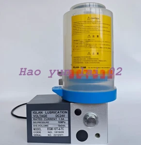 Nueva bomba de lubricación de grasa de relleno de grasa EGM-10T-4-7C sustituto DC24V 101609 - Imagen 1 de 1