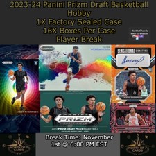 Matas Buzelis 2023-24 Panini Prizm Draft Basketball 1X Case Player Break #2