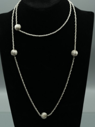 Henkel und Grosse Germany (Chr. Dior Manufaktur) Collana Sfera Vintage Lunga 80 Cm