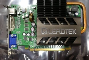Graphics card Leadtek Winfast Geforce PX7600 GS TDH PCIE 256MB passive cooling - Picture 1 of 4