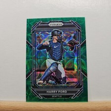 2023 Panini Prizm Baseball Harry Ford base GREEN SCOPE Prizm 13/75 card # 20