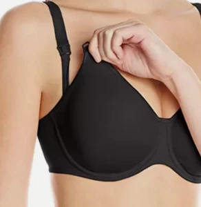 Anita Underwired Nursing Bra Black 5068 - Black - 44 E - BNWT - Picture 1 of 3