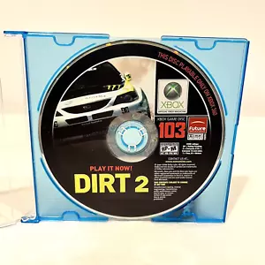 DIRT 2 MICROSOFT XBOX 360 OFFICIAL GAME DEMO DISC #103 ONLY 2009 ORIGINAL WORKS - Picture 1 of 3