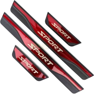 For Ford Bronco Sport 2025 Chrome Car Door Sill Scuff Plate Protector Cover Trim - Picture 1 of 6