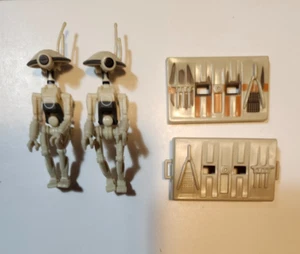 Pit Droids TAN x2 Saga Legends 30th STAR WARS Loose COMPLETE - Picture 1 of 2