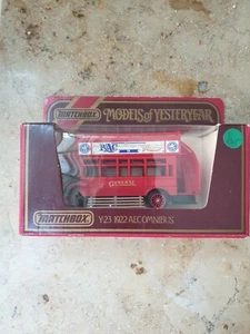 Matchbox - Models of Yesteryear  Y- 23 A.E.C.S Type Bus 1922 - Bild 1 von 3