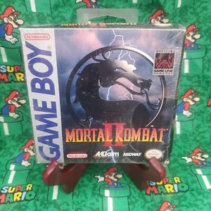 Mortal Kombat II Nintendo Game Boy 1994 New Sealed Shelf Wear Torn Shrink - Picture 1 of 8