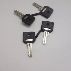 2 Paar passt neu 455 Schlüssel für XB2 XB4 XB5 Serie Schlüsselschalter Kopf ZB4BG ZB5AG - Bild 1 von 3