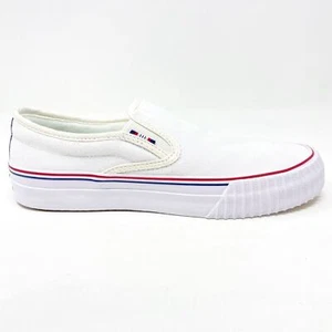 PF Flyers Center Slip On White Womens Shoes PM12OS2F - Picture 1 of 5