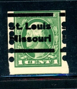 US Scott # 481 - Used - Precancel St. Louis - Vending - CV=$850.00 (10-C235) - Picture 1 of 1