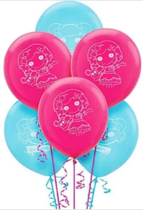 Lalaloopsy Dolls Latex Balloons | Girls Birthday Party Decoration Supplies ~ 6ct - Picture 1 of 2
