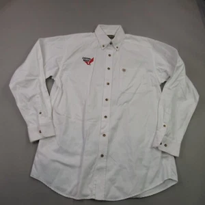 Ariat Pro Shirt Mens Large Tall Long Sleeve Button Front Front Colorado Beef - Picture 1 of 12